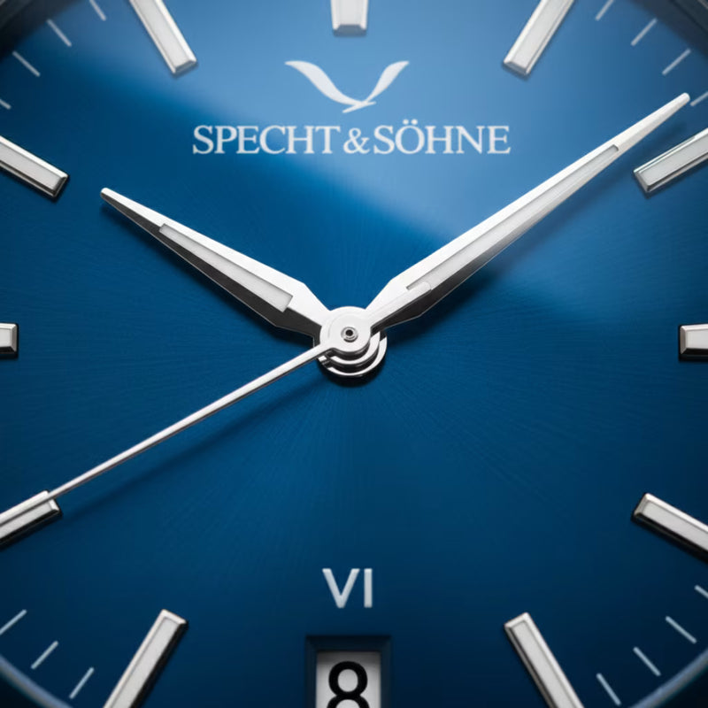 Aquanalt Blue — Cristal De Safira E Ponteiros Luminosos Para Legibilidade Noturna